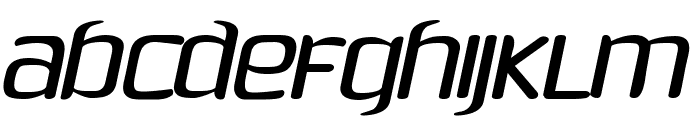 Phoenix Sans  Italic Font LOWERCASE