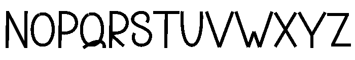 Phone Font UPPERCASE