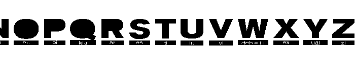 Phonetic Regular Font UPPERCASE