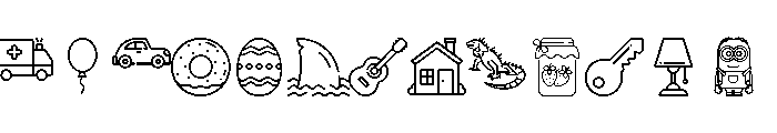 Phonics-Bats-by-Phontz Font UPPERCASE