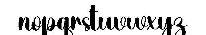 Photography2 Font LOWERCASE