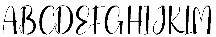 Photography3 Font UPPERCASE
