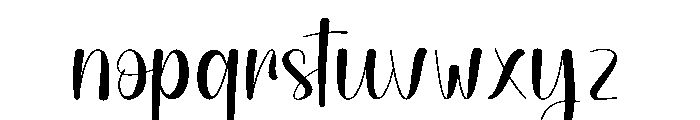 Photography3 Font LOWERCASE