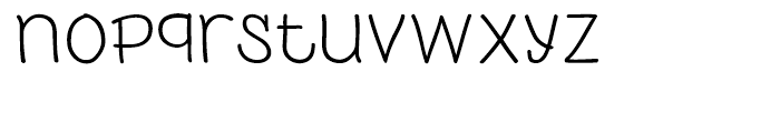 PH 400 Wide Font LOWERCASE