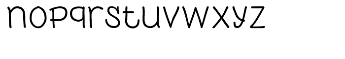 PH 500 Wide Font LOWERCASE