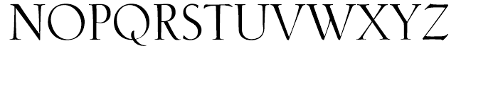 Phaistos Roman Font UPPERCASE