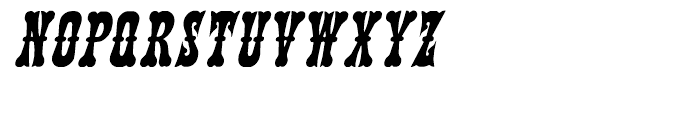 Phanitalian Italic Font UPPERCASE