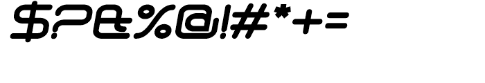 Phantom Bold Italic Font OTHER CHARS