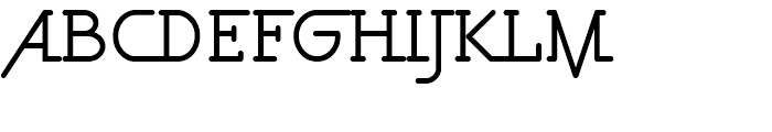 Phenotype Demi Font UPPERCASE