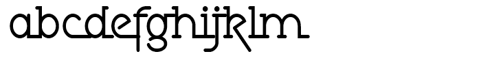 Phenotype Demi Font LOWERCASE