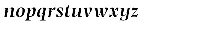 Photina Semibold Italic Font LOWERCASE
