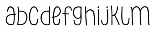 PH 200 Regular Font LOWERCASE