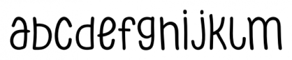 PH 500 Regular Font LOWERCASE