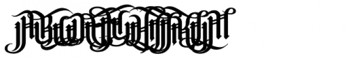 Phagoth Regular Font UPPERCASE