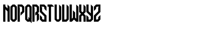 Phanter Black Font LOWERCASE