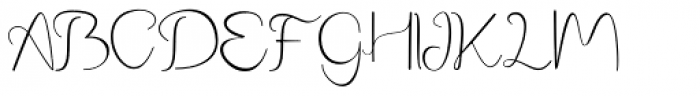 Phanthomim Regular Font UPPERCASE