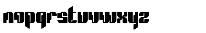 Phantom Novax Regular Font LOWERCASE