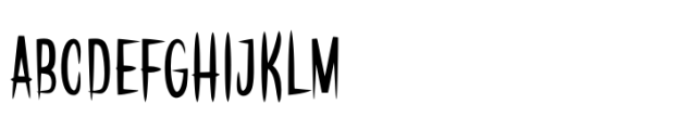 Phantom Screams Font UPPERCASE