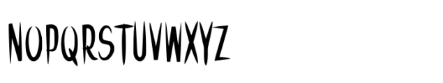 Phantom Screams Font UPPERCASE