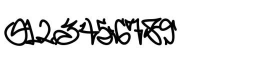 Phantom Urbanism Graffiti Font OTHER CHARS