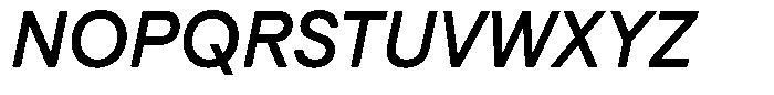 Phase Grotesk SemiBold It Font UPPERCASE