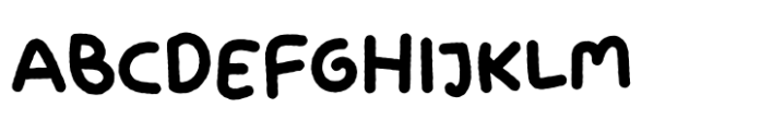 Phasma Geo Rough Font UPPERCASE