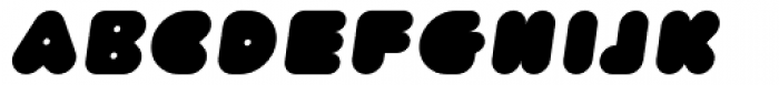 Phatron Open Italic Font UPPERCASE