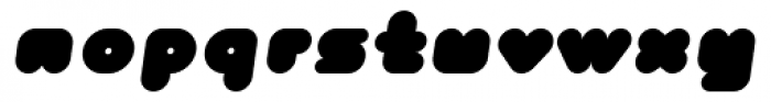 Phatron Open Italic Font LOWERCASE