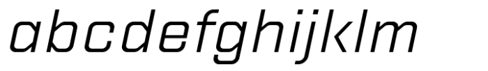 Phatthana Light Italic Font LOWERCASE