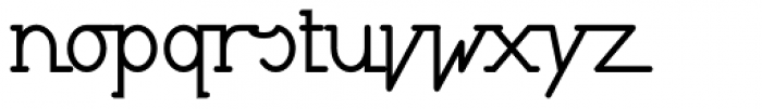 Phenotype DemiBold Font LOWERCASE