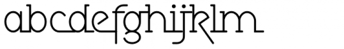 Phenotype Regular Font LOWERCASE