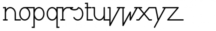 Phenotype Regular Font LOWERCASE