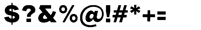 Phiano Black Font OTHER CHARS