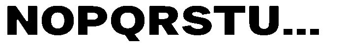 Phiano BlackExpanded Font UPPERCASE