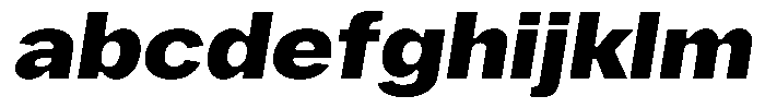 Phiano BlackExpandedSlant FONT