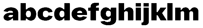 Phiano BlackExpanded FONT