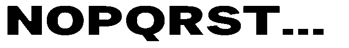 Phiano BlackExtraExpanded Font UPPERCASE