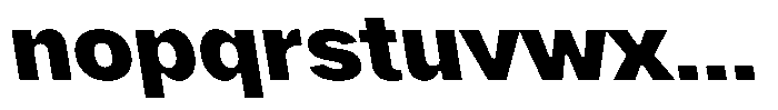 Phiano BlackSemExpBackslant Font LOWERCASE