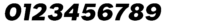 Phiano BlackSlant Font OTHER CHARS