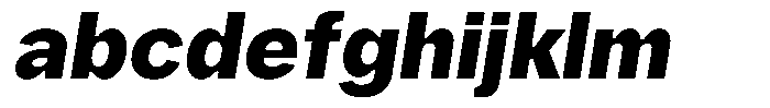 Phiano BlackSlant FONT