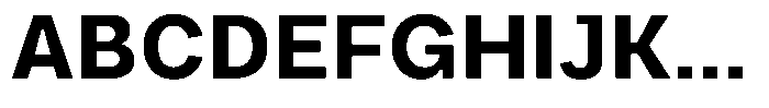Phiano Bold Font UPPERCASE
