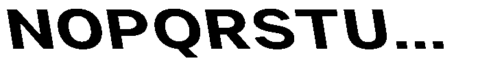 Phiano BoldExpandedBackslant Font UPPERCASE