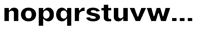Phiano BoldExpanded Font LOWERCASE