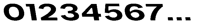 Phiano BoldExtExpBackslant Font OTHER CHARS