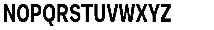 Phiano BoldExtraCondensed Font UPPERCASE