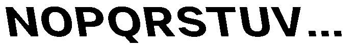 Phiano BoldSemExpBackslant Font UPPERCASE
