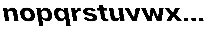Phiano BoldSemExpBackslant Font LOWERCASE