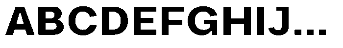 Phiano BoldSemiExpanded Font UPPERCASE
