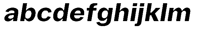 Phiano BoldSemiExpandedSlant FONT
