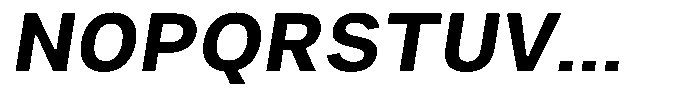 Phiano BoldSlant Font UPPERCASE